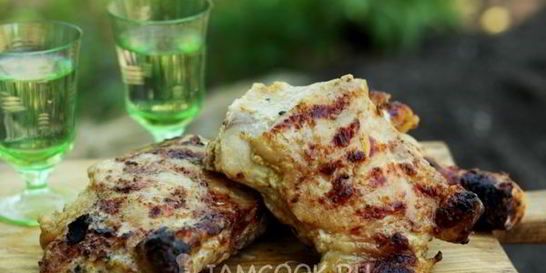 Шашлык из окорочков