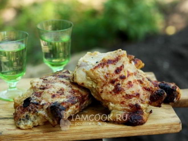 Рецепт шашлыка из окорочков