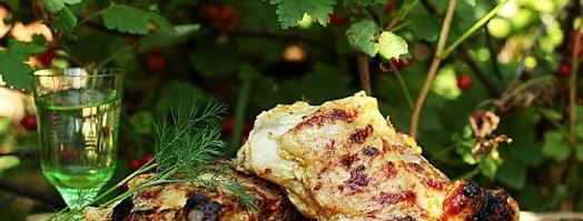 шашлык из окорочков. Шаг 9