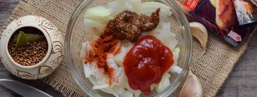 шашлык из печени. Шаг 2