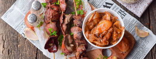 шашлык из печени. Шаг 7