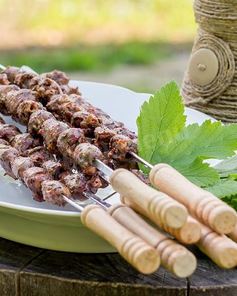 Шашлык из сердец индейки