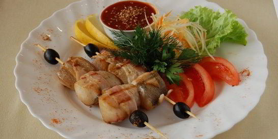 Шашлык из судака