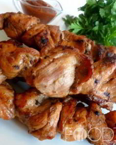 Шашлык из свинины с лимоном