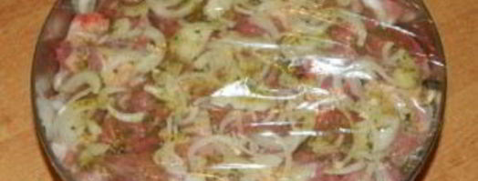 шашлык из свинины с лимоном. Шаг 4