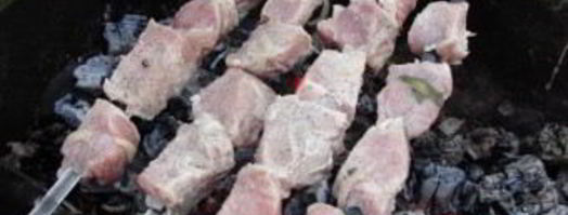 шашлык из свинины с лимоном. Шаг 5