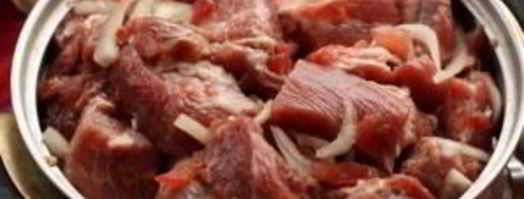 шашлык из свинины с помидорами. Шаг 3