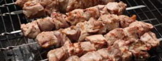 шашлык из свинины с помидорами. Шаг 5