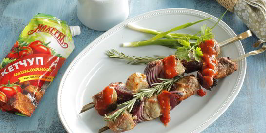 Шашлык из свинины в майонезе