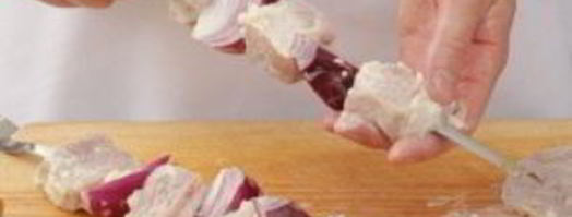 шашлык из свинины в майонезе. Шаг 2