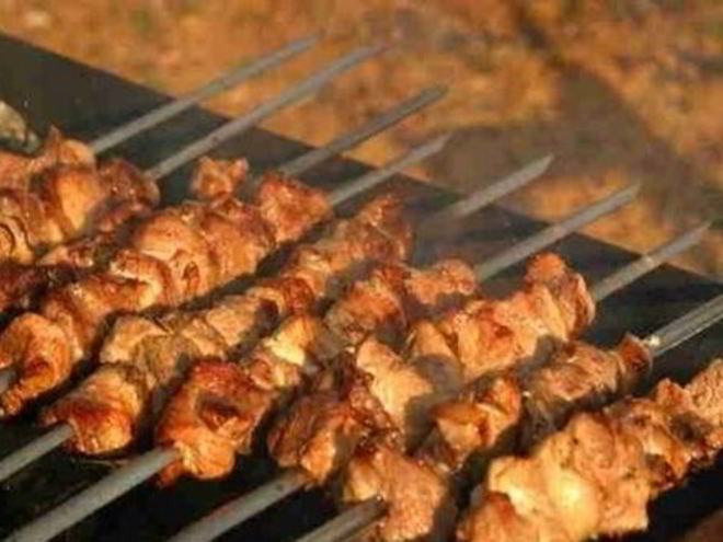 Рецепт шашлыка из свинины в маринаде из томатов и розмарина