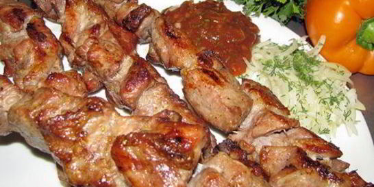 Шашлык из свинины в уксусе