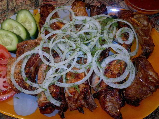 Рецепт шашлыка из телятины по-армянски