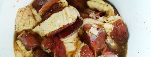 шашлык из утки в коньяке. Шаг 2