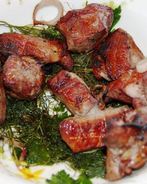 Шашлык, маринованный в вине