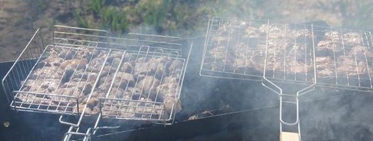 шашлык, маринованный в вине. Шаг 5