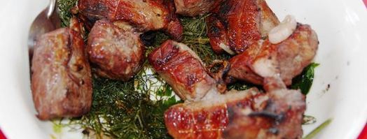 шашлык, маринованный в вине. Шаг 6