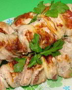 Шашлык на кефире