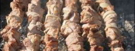 шашлык на кефире. Шаг 8