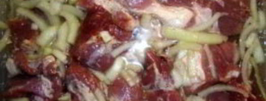 шашлык по-армянски из свинины. Шаг 5