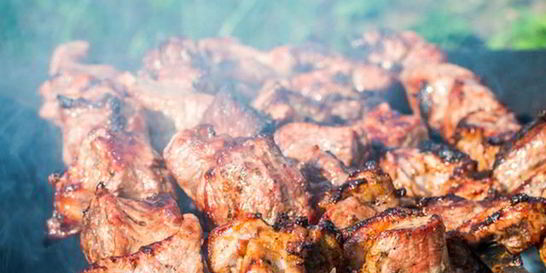 Шашлык по-горски из свинины