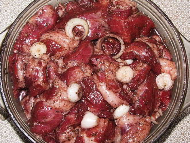 Рецепт шашлыка по-питерски