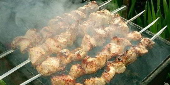 Шашлык свиной в луковом соке