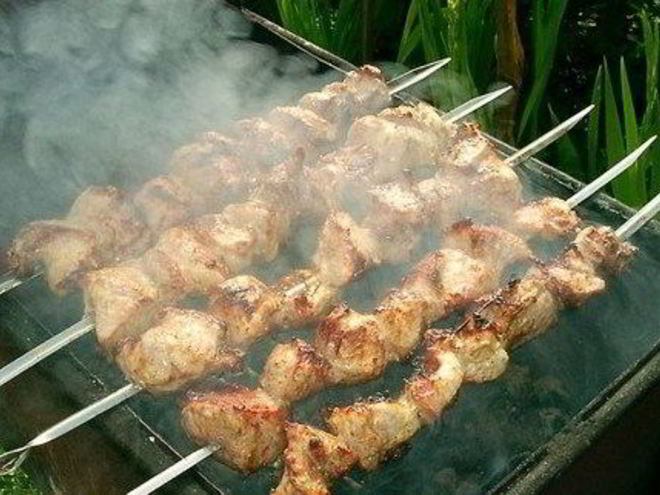 Рецепт шашлыка свиного в луковом соке