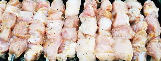 шашлык в апельсиново-абрикосовой глазури. Шаг 4