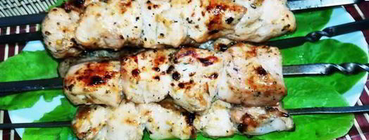 шашлык в апельсиново-абрикосовой глазури. Шаг 6