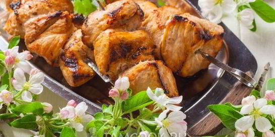 Шашлык в духовке с дымком