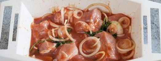 шашлык в духовке с дымком. Шаг 6