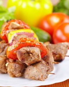 Шашлык в майонезе