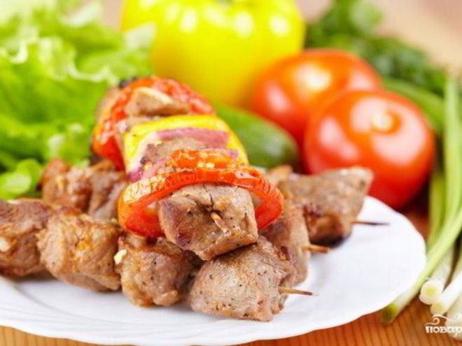 Рецепт шашлыка в майонезе