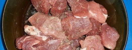 шашлык в микроволновке. Шаг 2