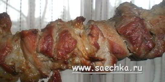 Шашлык в пакете