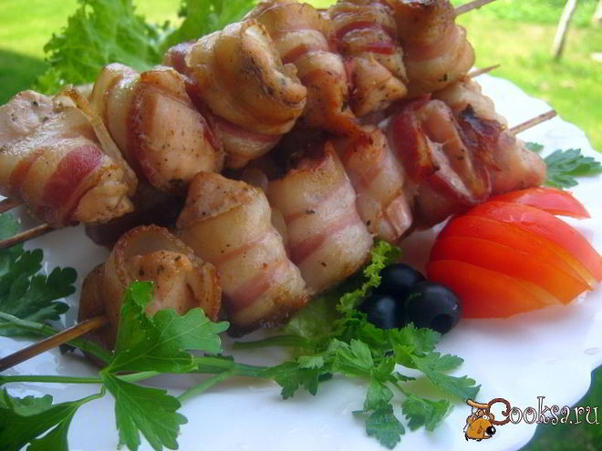 Рецепт сувлаков-шашлычков по-гречески