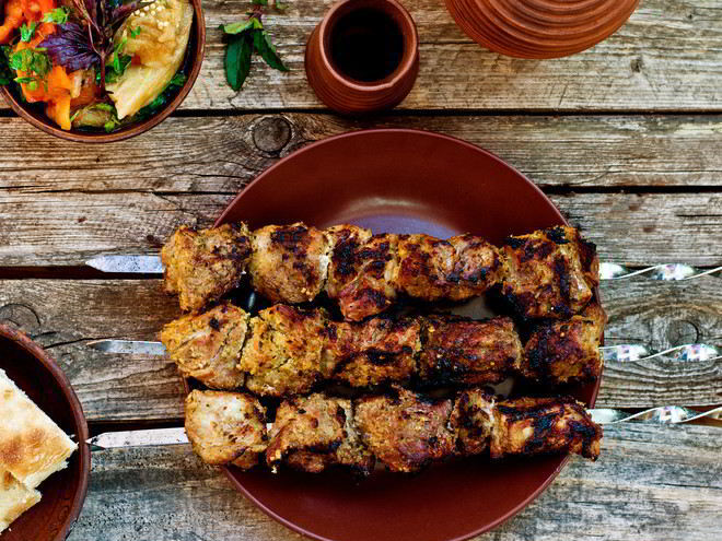 Рецепт закуски к шашлыку