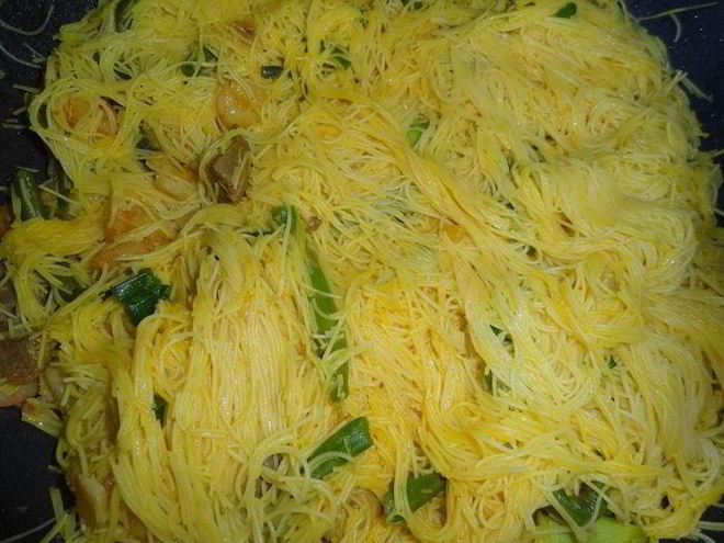 Рецепт сингапурской лапши