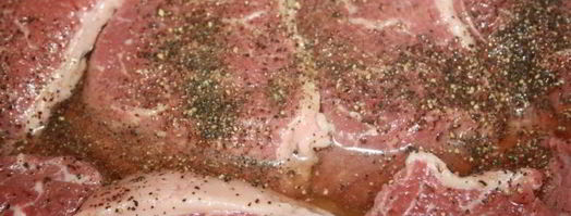 говяжьи стейки-гриль маринованные в светлом пиве. Шаг 2