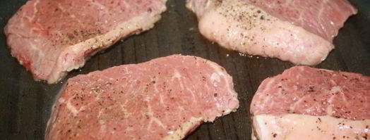 говяжьи стейки-гриль маринованные в светлом пиве. Шаг 7