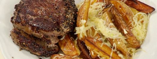 перечный стейк шатобриан, торнедо. Шаг 9