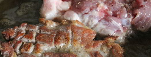 сочные свиные стейки. Шаг 2