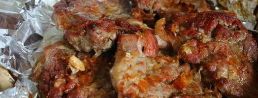 сочные свиные стейки. Шаг 4