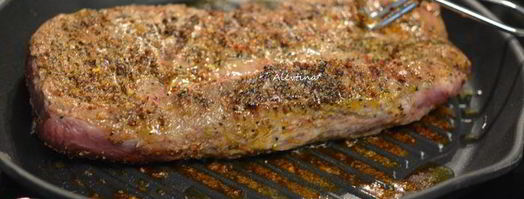 стейк говяжий с соусом чимичурри. Шаг 4