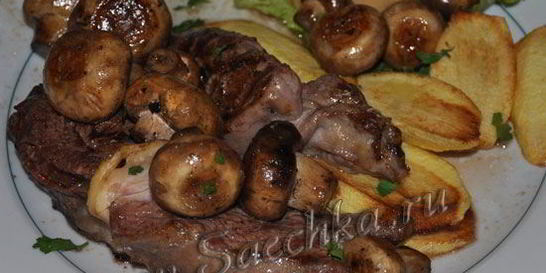 Стейк из говядины