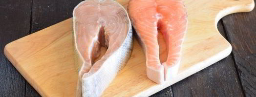 стейк из семги на сковороде. Шаг 4