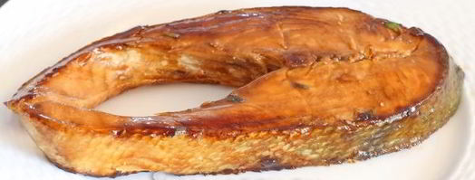 стейк из семги на сковороде. Шаг 8