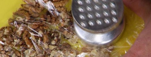 стейк из семги с грецким орехом. Шаг 2