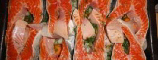 стейк из семги в духовке. Шаг 5